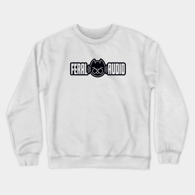 Feral Audio - The Final Logo (light version) Crewneck Sweatshirt by Death To Feral (2012-18)